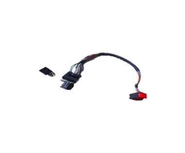 Car seat wiring harness